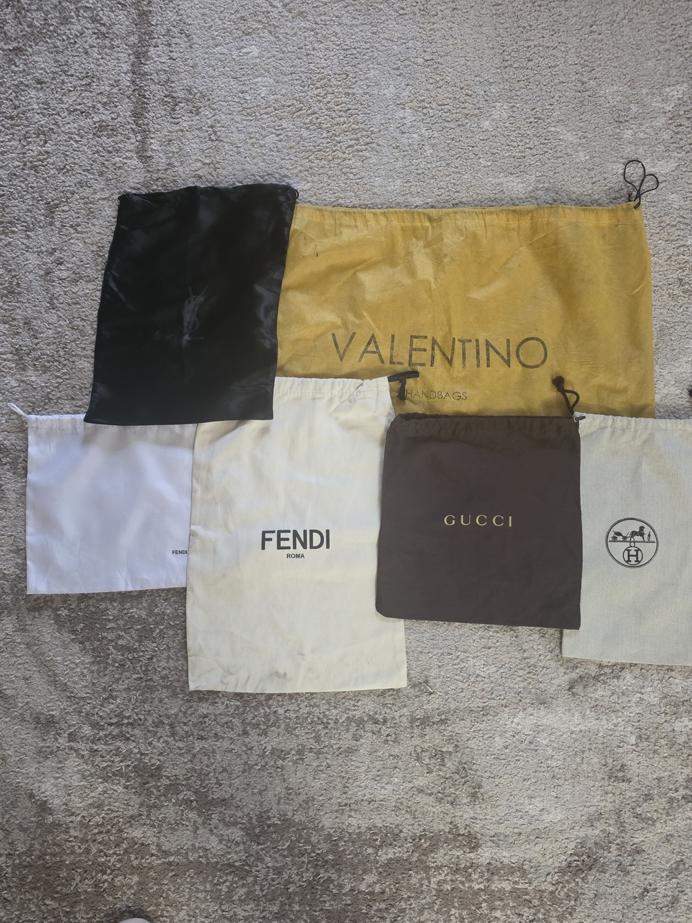 Gucci, Fendi, Valentina, Hermez - Designer Protective Bags